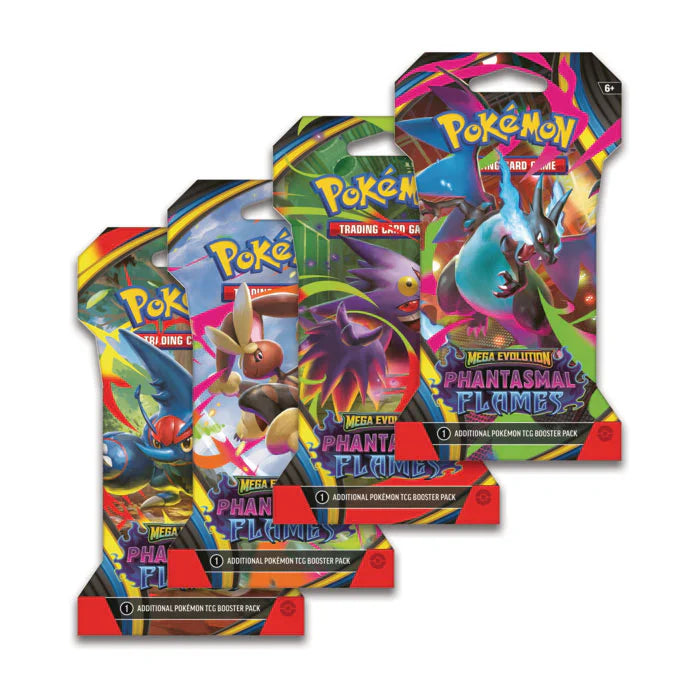 Pokemon Kortit Mega Evolution Phantasmal Flames Boosterpakkaus