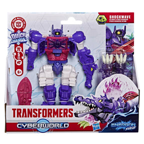 Transformers Cyberworld Shockwave Muuntautuva Robotti