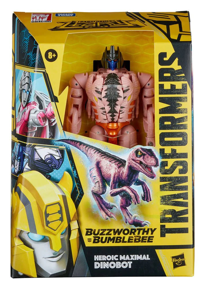 Transformers Legacy Buzzworthy Bumblebee Herioc Maximal Dinobot