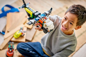 LEGO City 60505 Lentokone, Huoltoauto ja Ilmatyynyalus