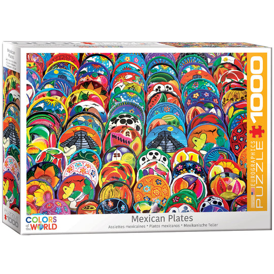 Eurographics 1000 Palan Palapeli Mexican Plates