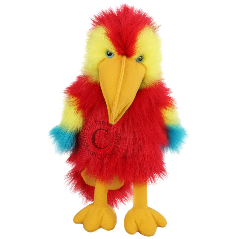 The Puppet Company lintukäsinukke  Scarlet Macaw
