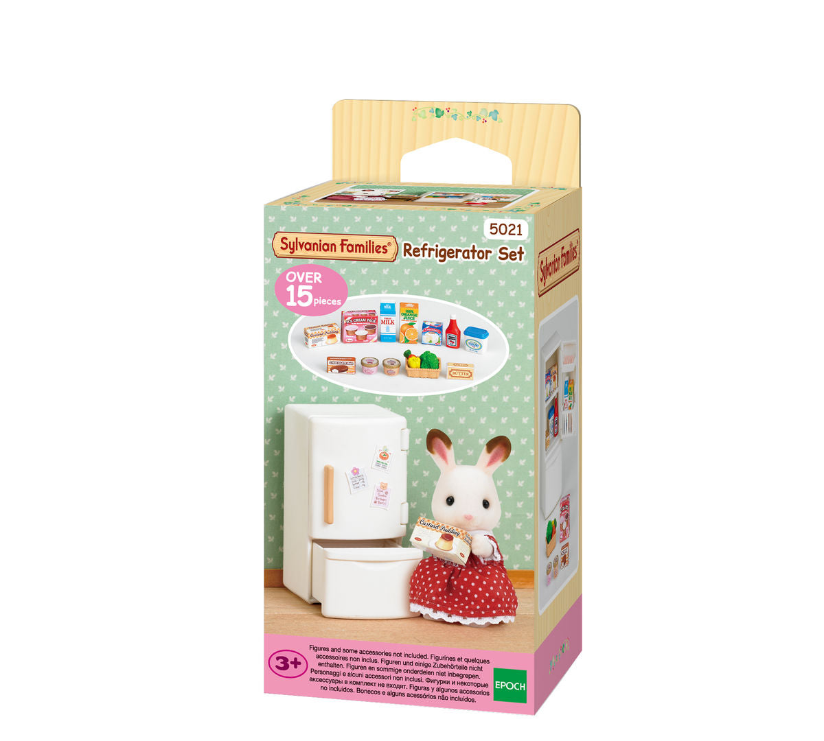 Sylvanian Families Jääkaappi ja ruuat (15 osaa)
