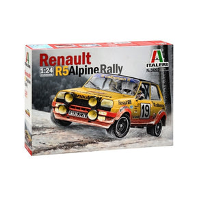 Italeri Renault R5 Alpine Rally 1:24