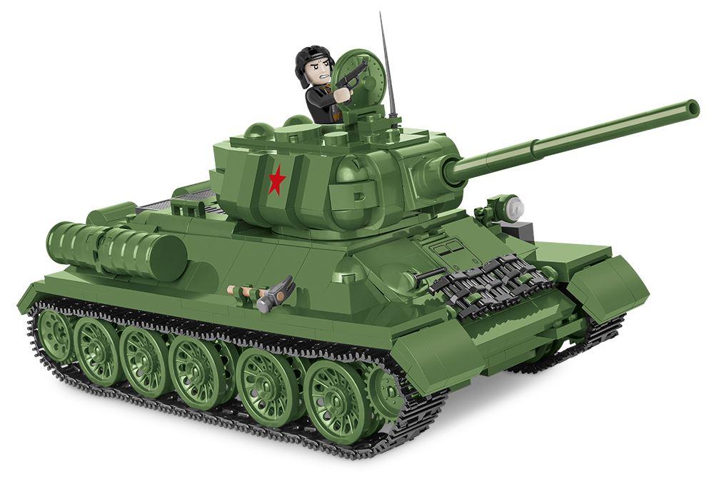 Cobi 2542 T-34-85 World War II Tankki 668 osaa