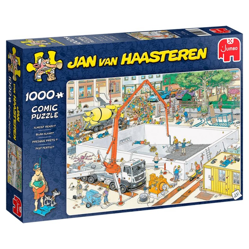 Jan Van Haasteren 1000 palan palapeli Almost Ready?