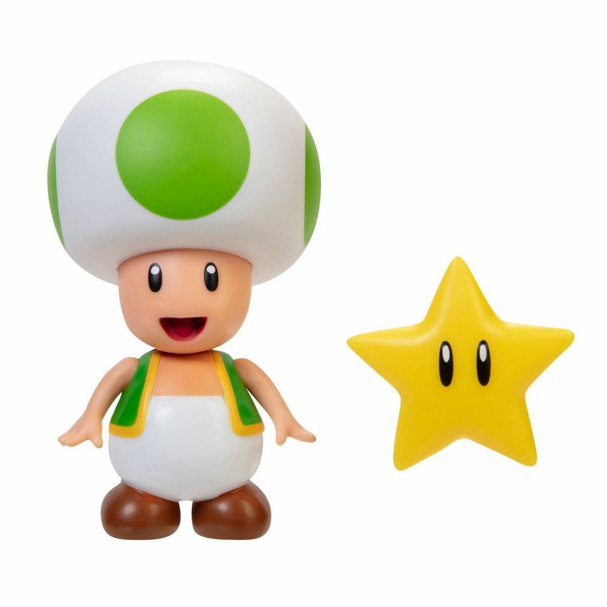 Super Mario Green Toad Hahmo 10cm