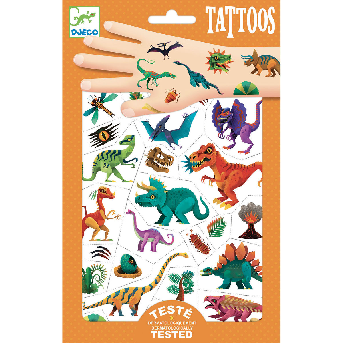 Djeco Tatuointi Dinosaurs