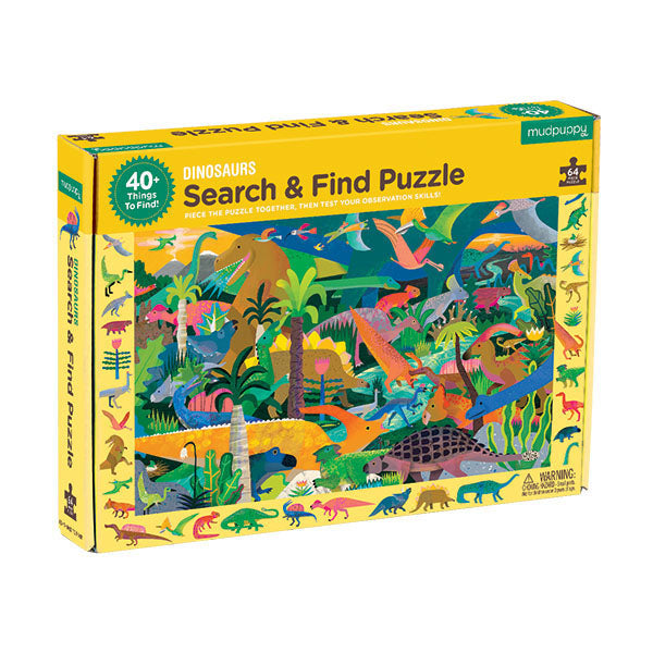 Mudpuppy Search & Find Puzzle/ Dinosaurs