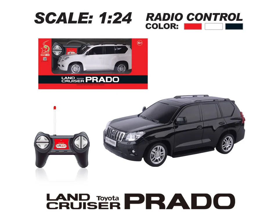 Radio-ohjattava Toyota Land Cruiser Prado
