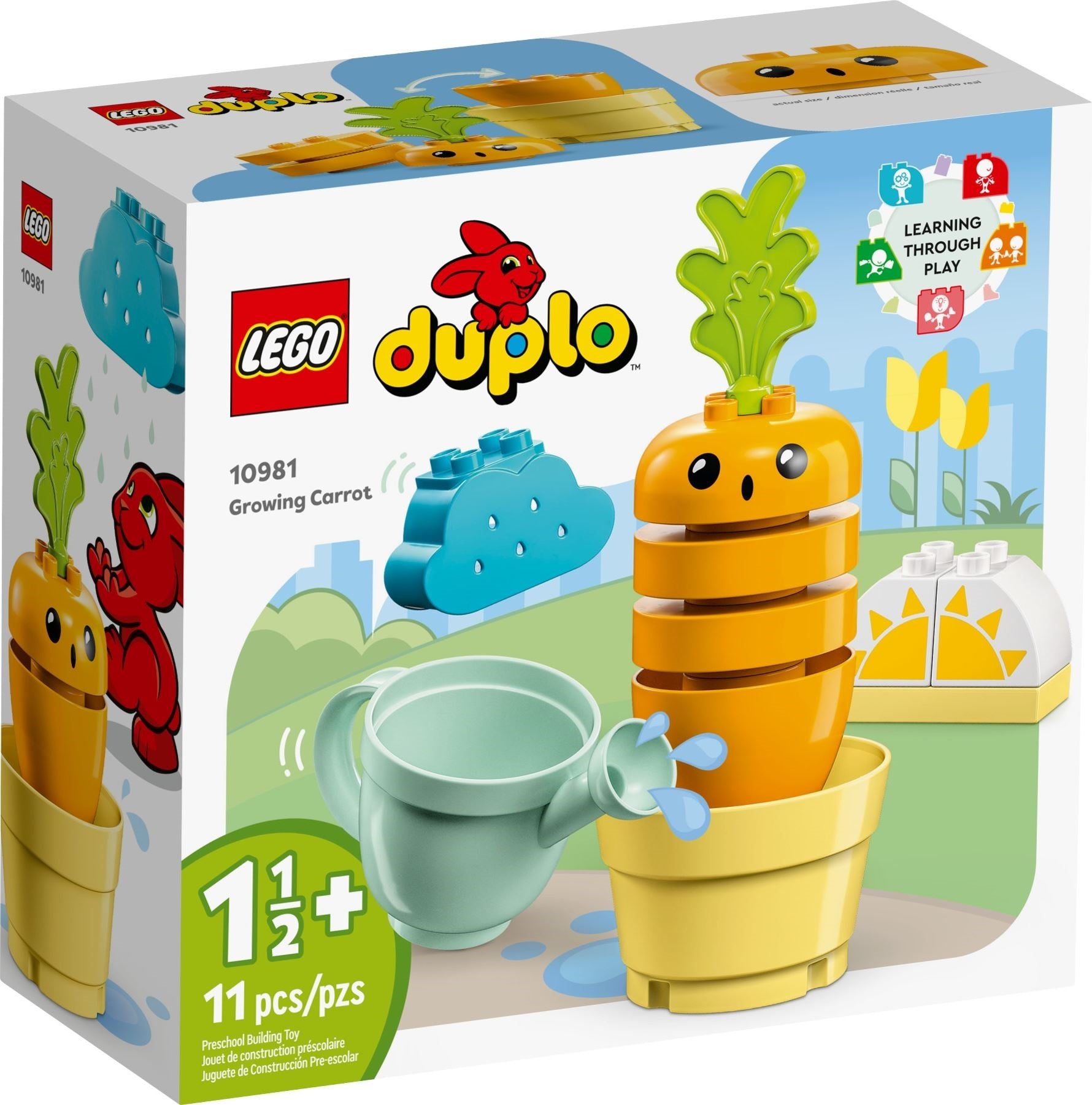 LEGO Duplo 10981 Kasvava porkkana