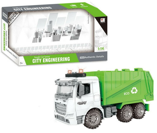 City Transport Roska-Auto Äänillä ja Valolla 30cm