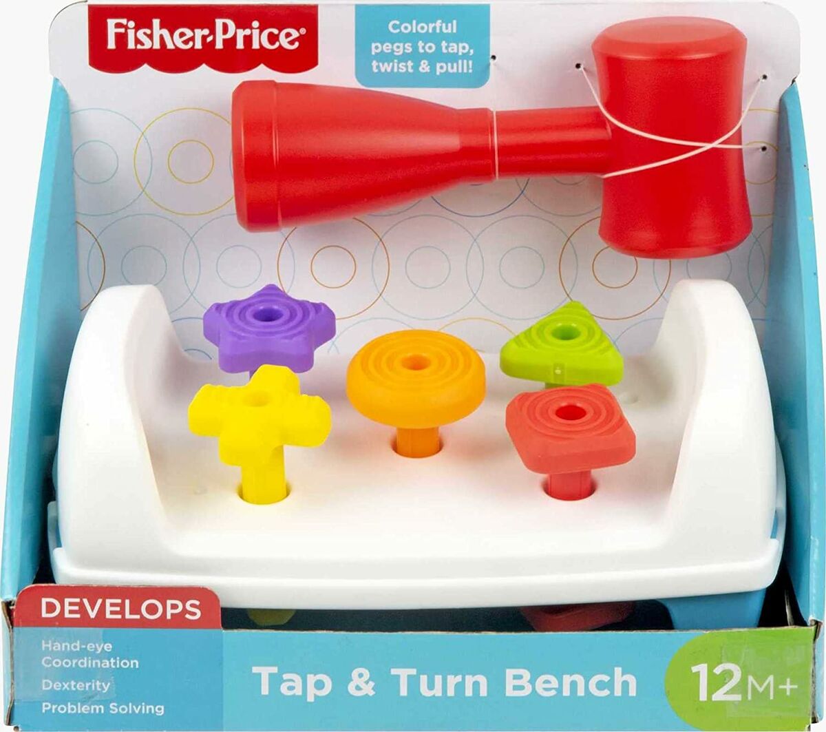 Fisher-Price Aktiviteettilauta Tap&Turn
