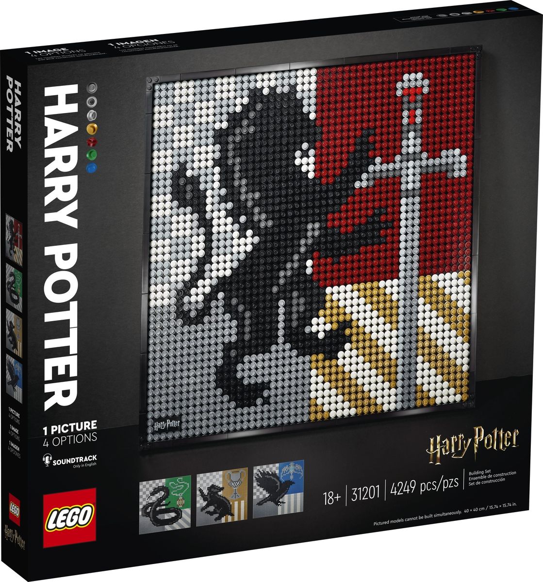 LEGO Harry Potter 31201 Harry Potter Hogwarts Crests