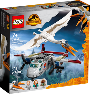 Lego Jurassic World 76947 Quetzalcoatlus-lentoliskon Lentokoneväijytys