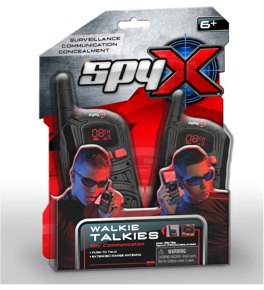 SpyX Walkie Talkies Radiopuhelimet