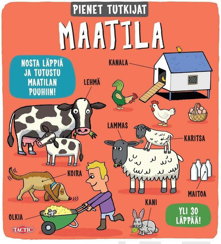 Pienet Tutkijat: Maatila (Läppäkirja)