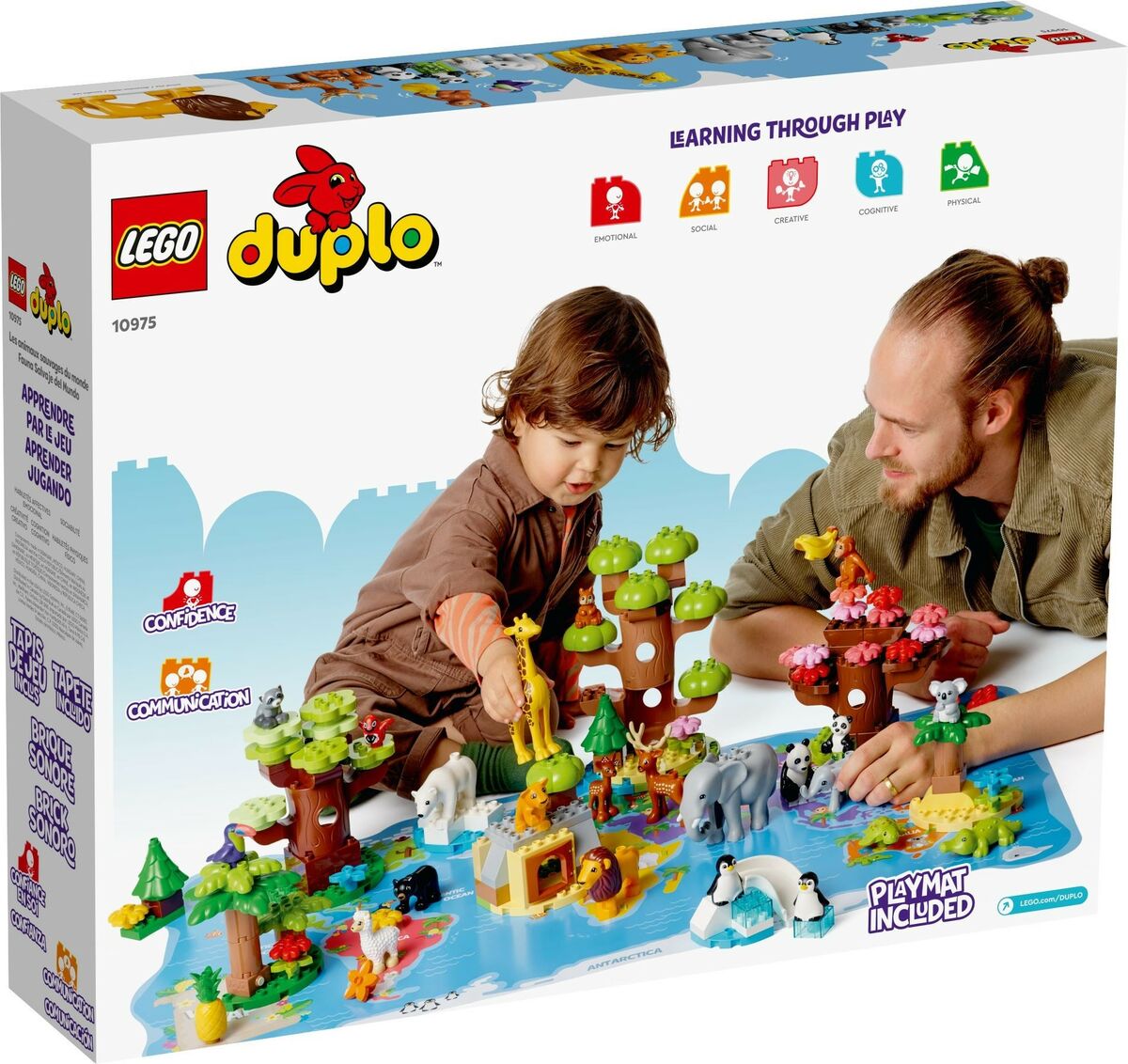 LEGO Duplo 10975 Maailman Villieläimet