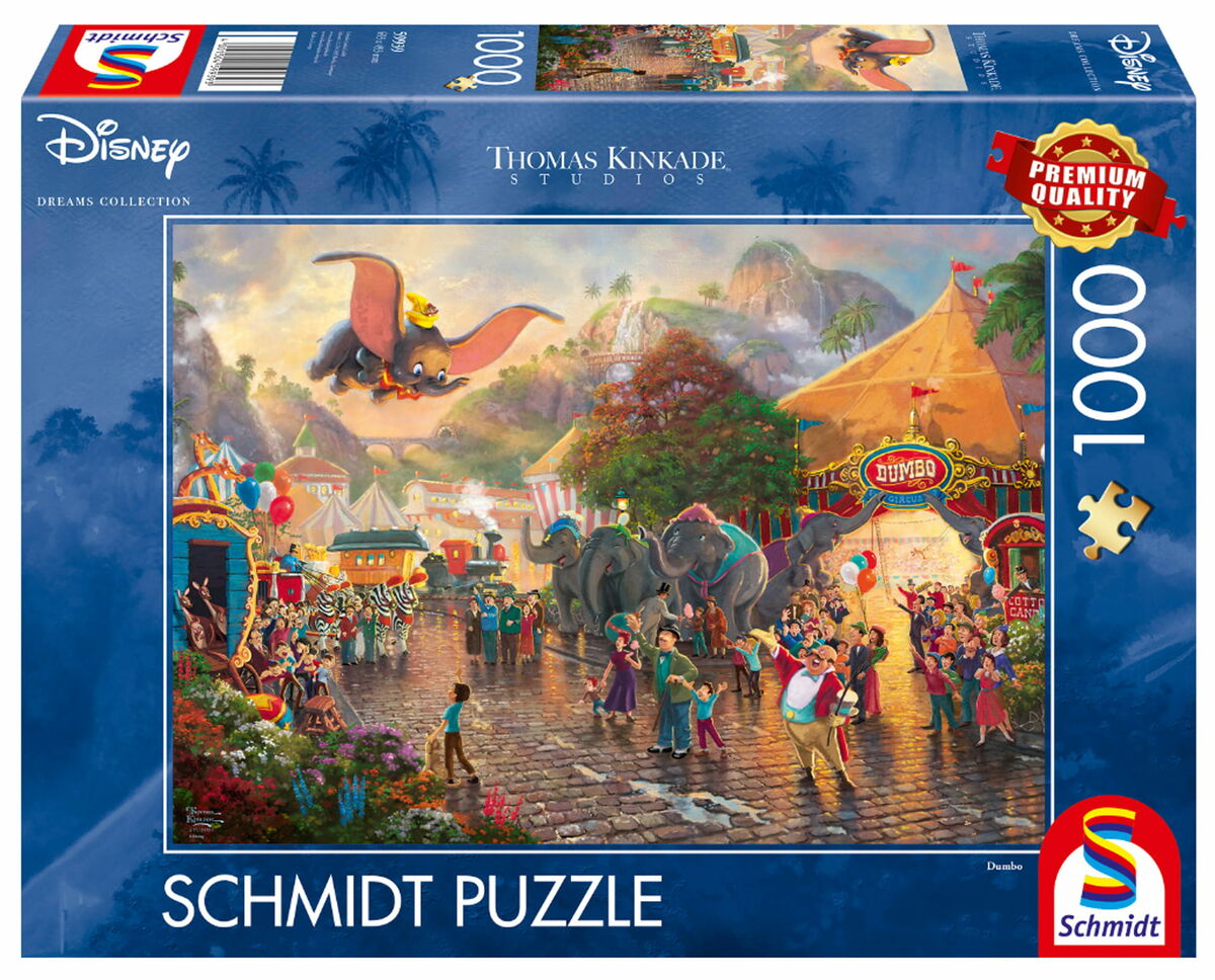 Schmidt Thomas Kinkade 1000 Palan Palapeli Disney Dumbo