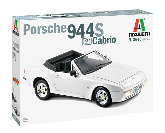 Italeri Porsche 944 S Cabrio 1:24 koottava pienoismalli