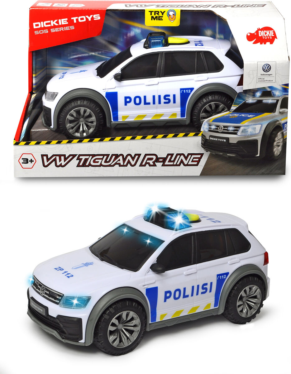 Dickie Toys VW Tiguan R-Line Poliisiauto