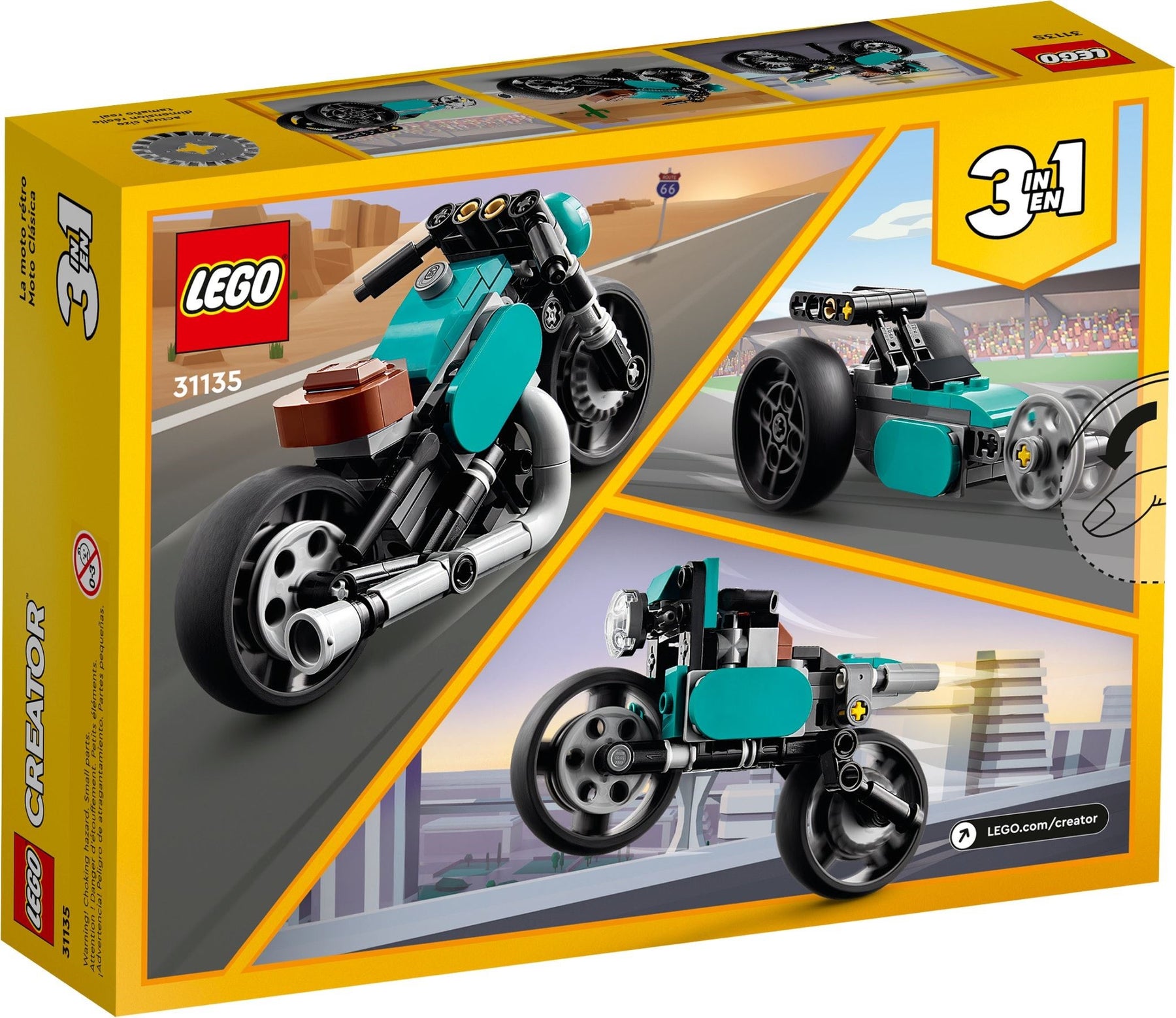 LEGO Creator 31135 Vintage-moottoripyörä