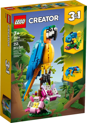 LEGO Creator 31136 Eksoottinen Papukaija