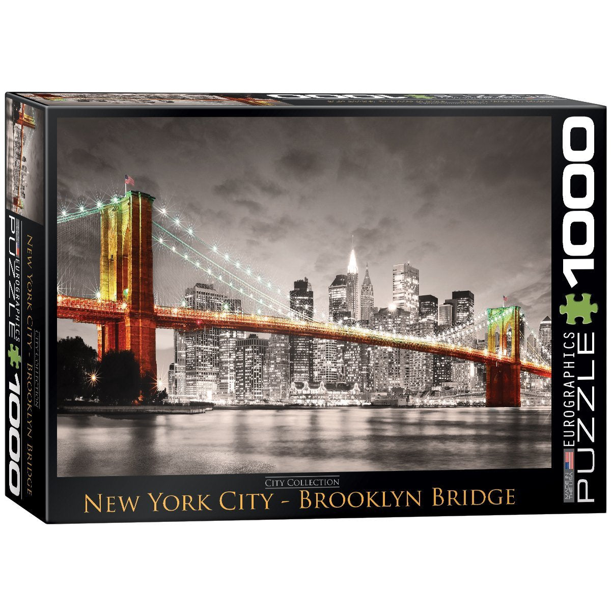 Eurographics 1000 Palan Palapeli New York City-Brooklyn Bridge