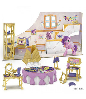 My Little Pony Royal Room Reveal -Leikkisetti Pipp Ponin Makuuhuone