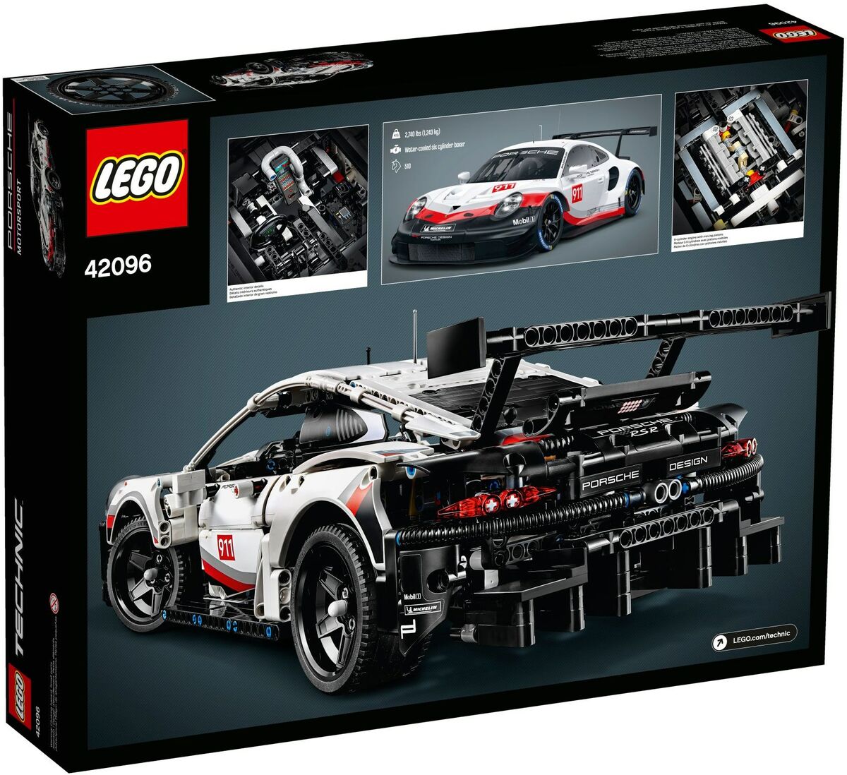 LEGO Technic 42096 Porsche 911 RSR