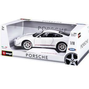 Bburago Porsche 911 GT3 RS 4.0 1/18 Auto (Valkoinen)