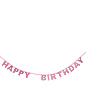 My Little Day Juhlaviiri Pinkki Glitter Happy Birthday