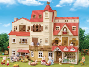 Sylvanian Families 5400 Red Roof Tower Home Tornitalo Hissillä