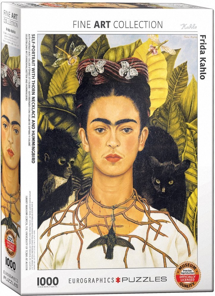 Eurographics Puzzle 1000 Palan Palapeli Frida Kahlo