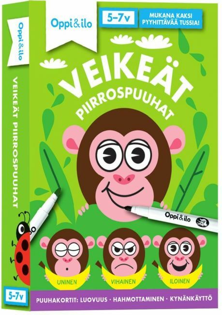 Oppi ja Ilo Veikeät Piirrospuuhat