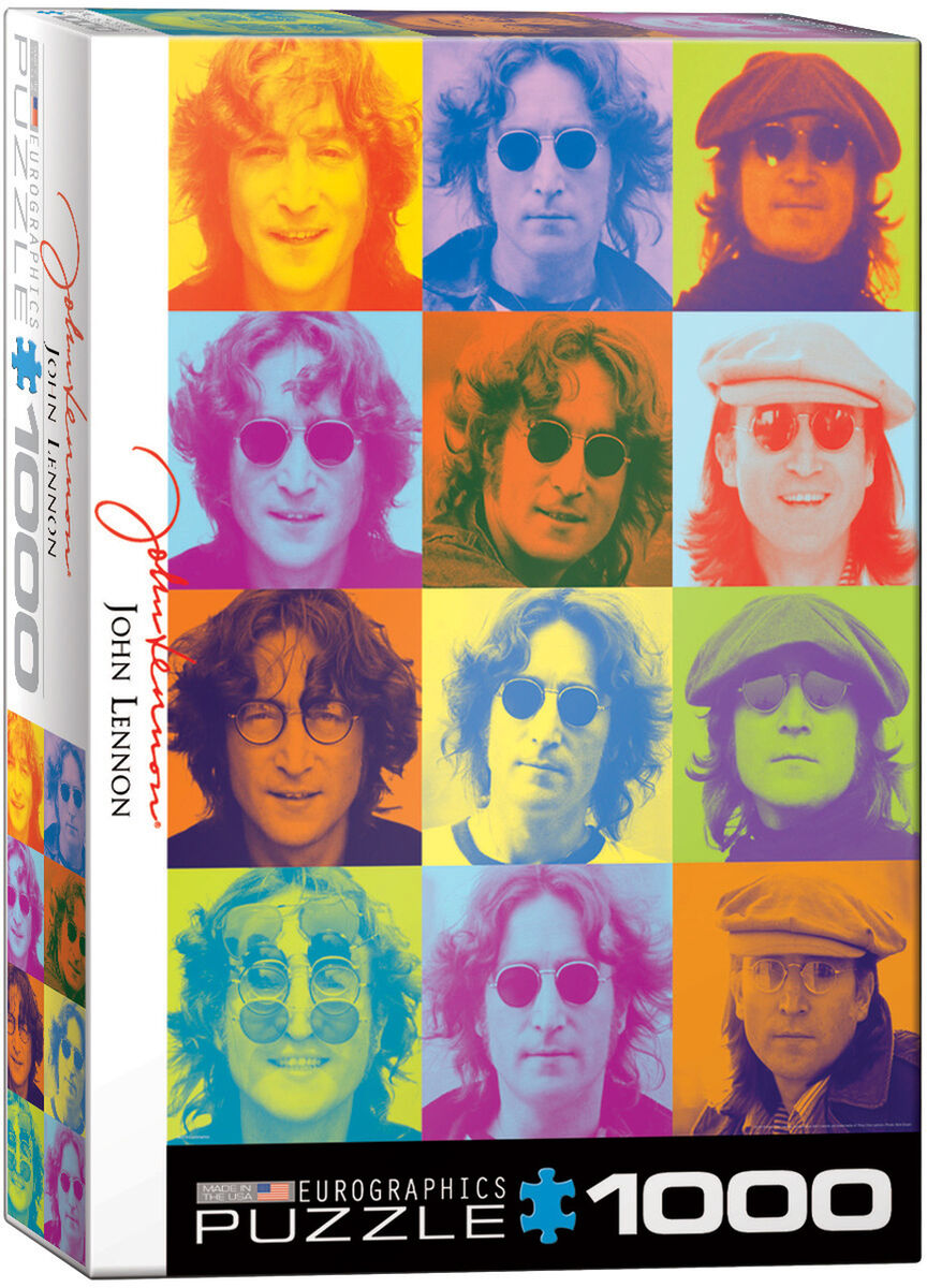 Eurographics 1000 Palan Palapeli Celebrities: John Lennon - Color Portraits