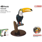 4D Puzzle Toucan