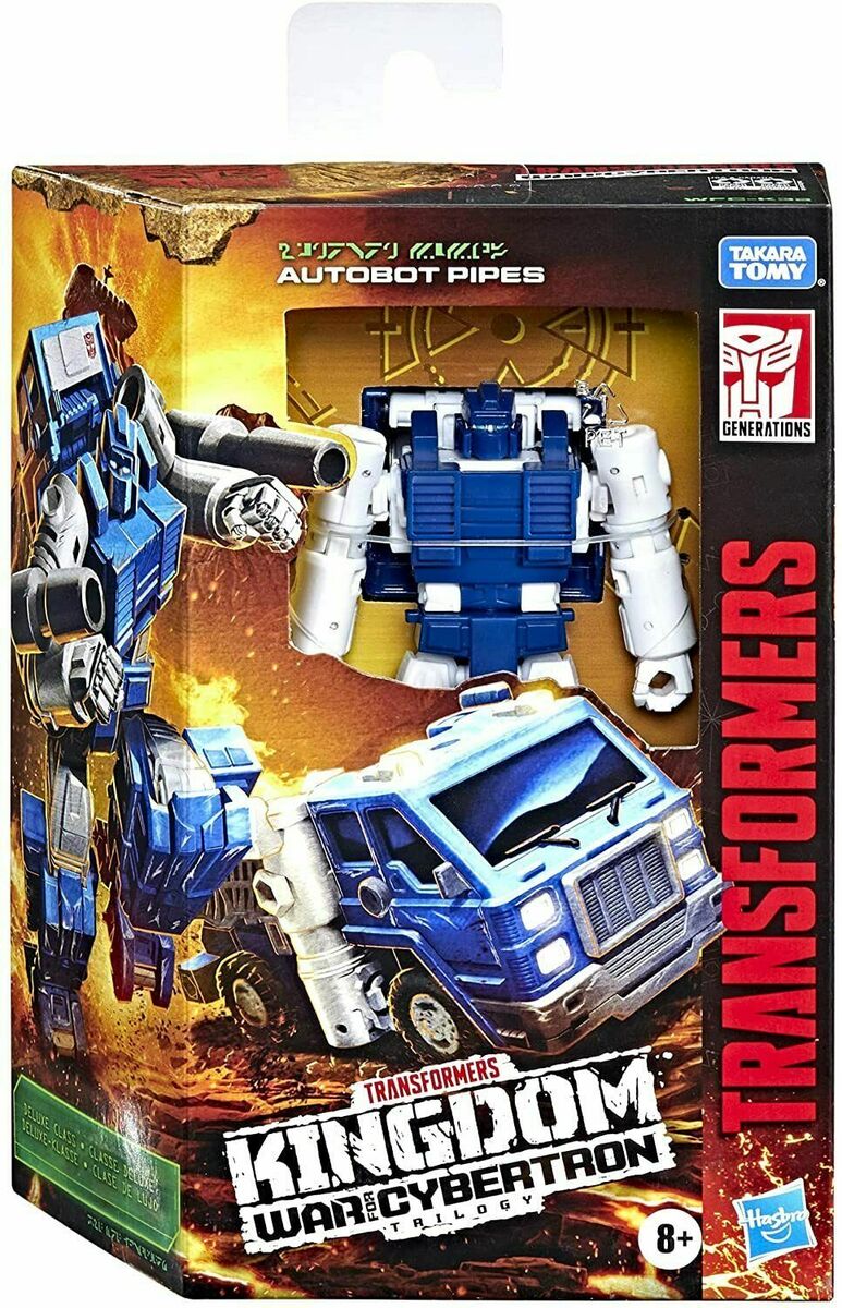 Transformers Kingdom War For Cybertron Autobot Pipes