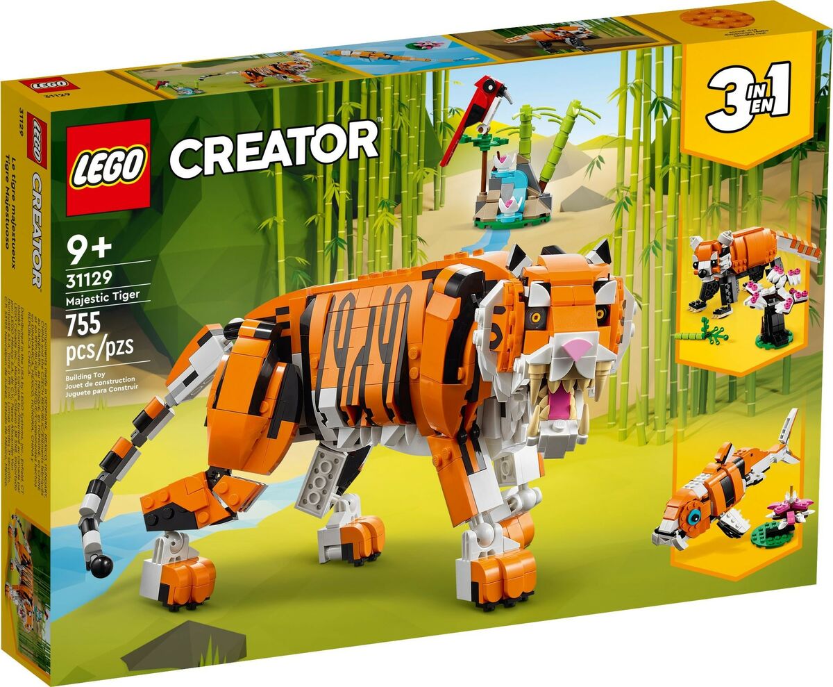 Lego Creator 31129 Majesteettinen Tiikeri