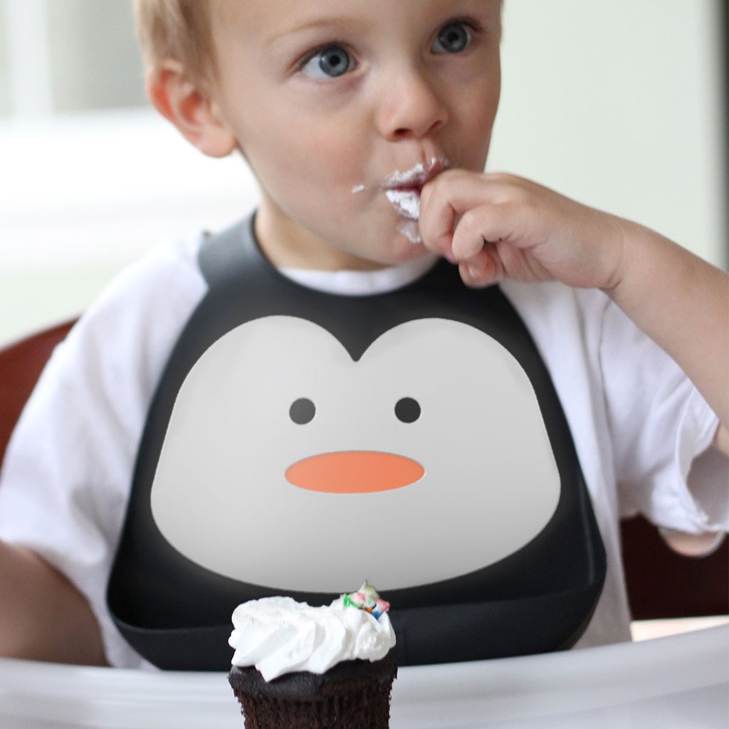 Make My Day Baby Bib Penguin Ruokalappu