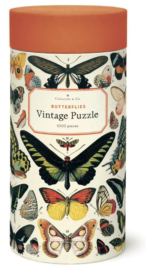 Cavallini & Co. Vintage Puzzle 1000 palaa Butterflies