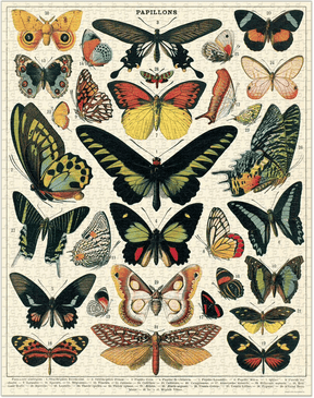 Cavallini & Co. Vintage Puzzle 1000 palaa Butterflies