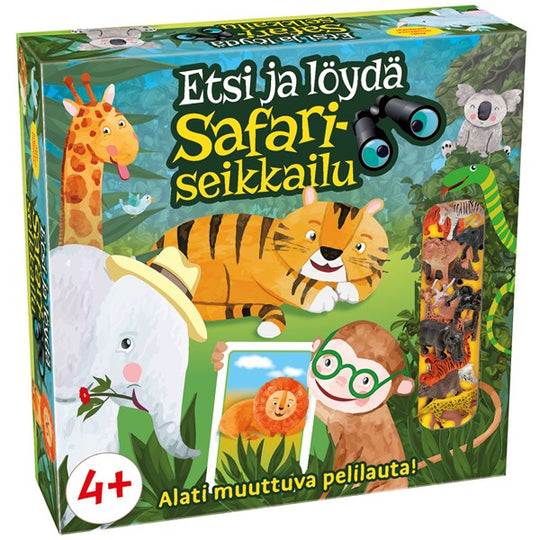 Etsi ja Löydä Safariseikkailu Lasten Peli
