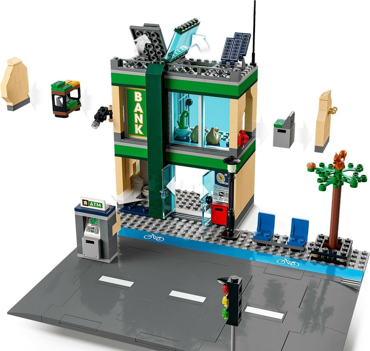 LEGO City 60317 Poliisi ja Pankkirosvojen Takaa-ajo