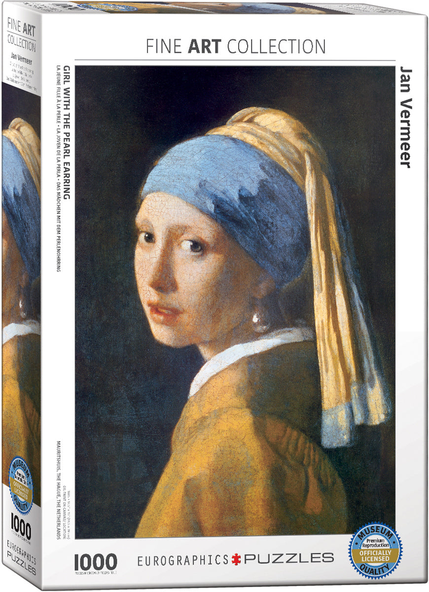 Eurographics Fine Art Collection 1000 Palan Palapeli Girl With The Pearl Earring