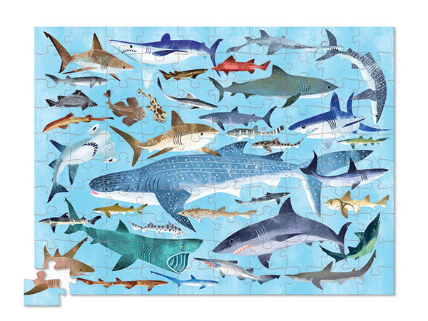 Thirty Six Animals Sharks 100 Palan Palapeli Hailajit