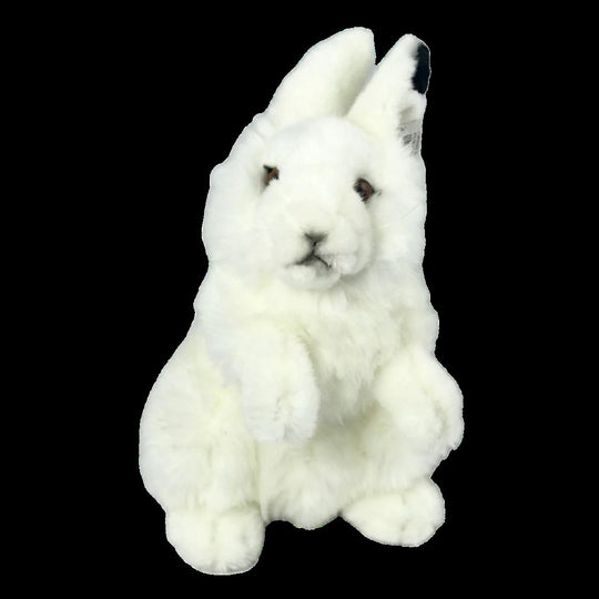 Istuva Valkoinen Pupu 27 cm