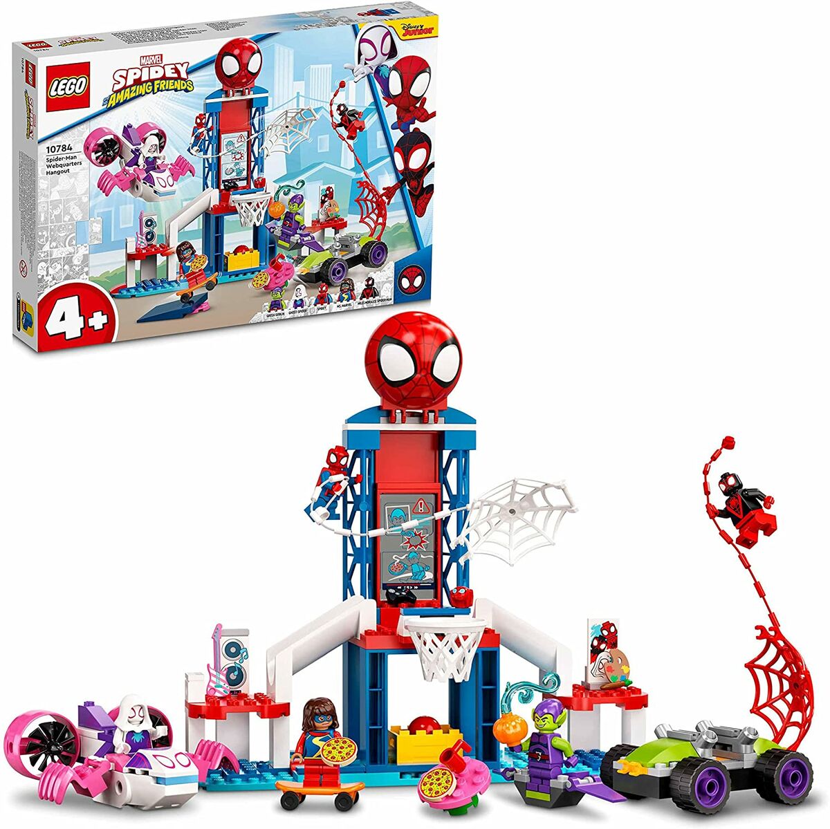 LEGO Spider-Man 10784 Spider-Manin Seittipäämaja 4