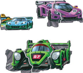 Larsen Kehyspalapeli Kilpa autot