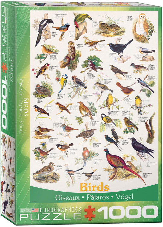 Eurographics 1000 Palan Palapeli Birds